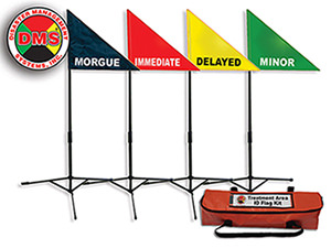 6-Bay Triage Ribbon Dispenser – Continental Fire & Safety