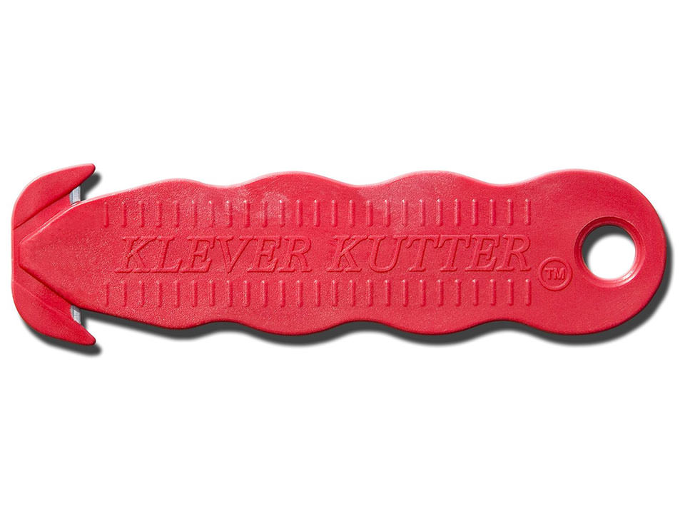 Klever Kutter Safety Cutter, Red