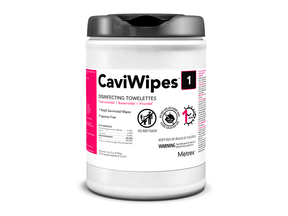 CaviWipes1 Surface Disinfectant / Decontaminant