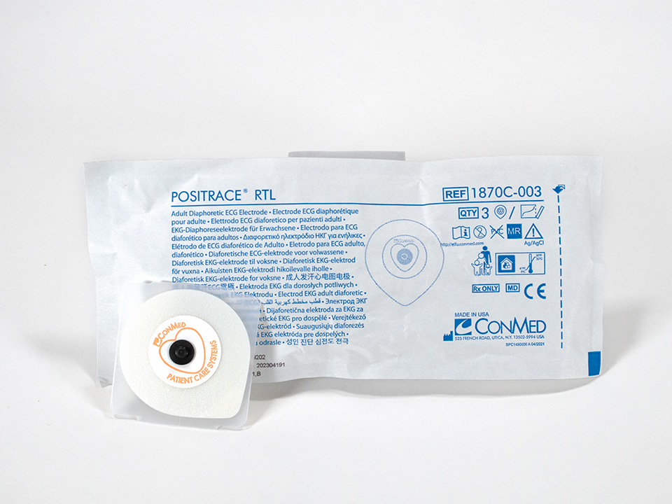 CONMED POSITRACE RTL Diaphoretic Electrode