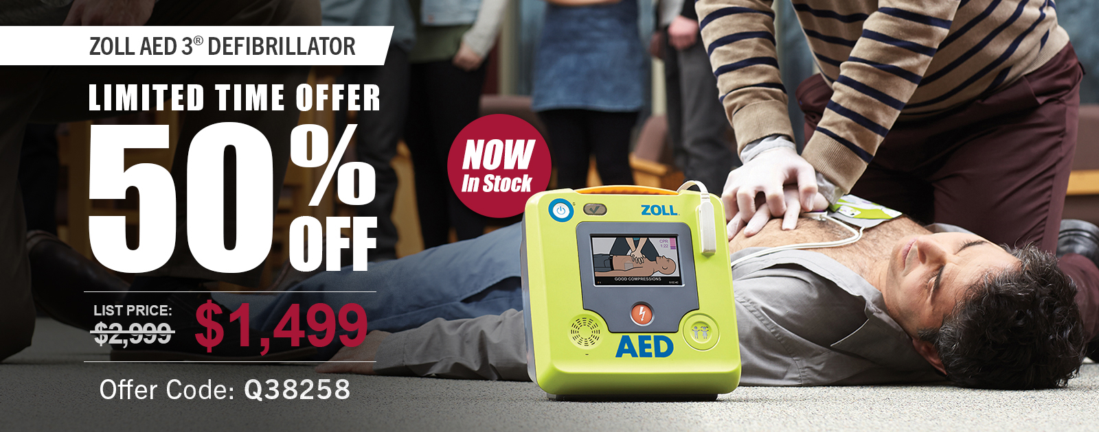 life-assist emergency medical products for Zoll AED