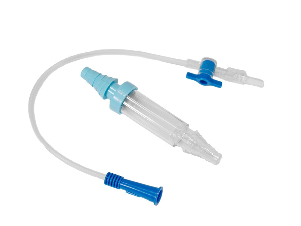 ICD 基本4点セット CMC Chest Drain Valve With Extension Set | Life-Assist