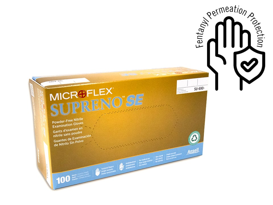 MICROFLEX Supreno SE Nitrile Gloves Life-Assist