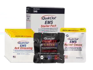 QuikClot EMS Starter Pack