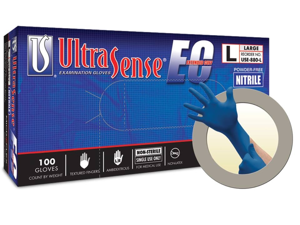 MICROFLEX UltraSense EC Nitrile Glove Life-Assist